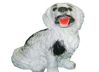 Hund Tier Deko Figur Statue Skulptur 37 cm FIguren Statuen Skulpturen Neu (A17)